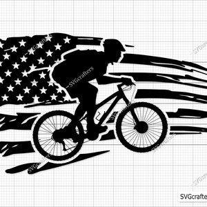 Svg VTT, vélo, svg vélo, motard svg, svg vtt, motard svg, svg dirt bike, svg sport - imprimable, Cricut & Silhouette