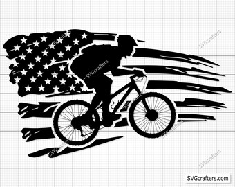 Mountain bike svg, Bicycle svg, Bike svg, Biker svg, Mtb svg, Mountain biker svg, Dirt bike svg, Sport svg - Printable, Cricut & Silhouette
