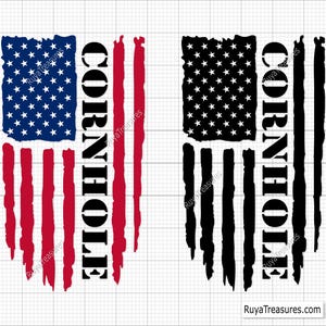 Bandiera americana Cornhole Svg Png, Bandiera Cornhole Svg, Clipart Cornhole, Corn Hole Svg, Download Cornhole, Sacchetti Cornhole Svg, Immagine Cornhole