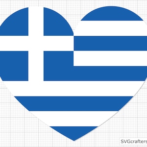 Bandiera della Grecia svg, SVG greco, File di taglio della bandiera della Grecia, Clipart della bandiera della Grecia, Vettore della bandiera della Grecia, Bandiera della Grecia svg - Stampabile, Cricut e Silhouette