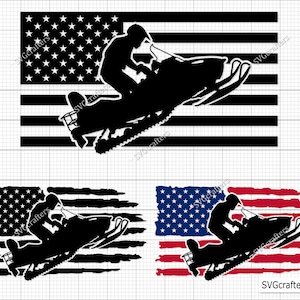 Drapeau homme motoneige SVG, svg motoneige, Sledlife svg, svg ski, motoneige vie svg, svg motocross - imprimable, Cricut & Silhouette fichier