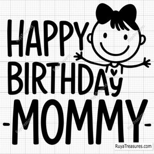 Feliz Aniversário Mamãe Svg, Aniversário Mamãe Svg, Citação Mamãe Svg, Presente de Aniversário para Mamãe Svg, Mãe Engraçada Svg, Aniversário Mamãe Svg, Arquivo Cricut Cut