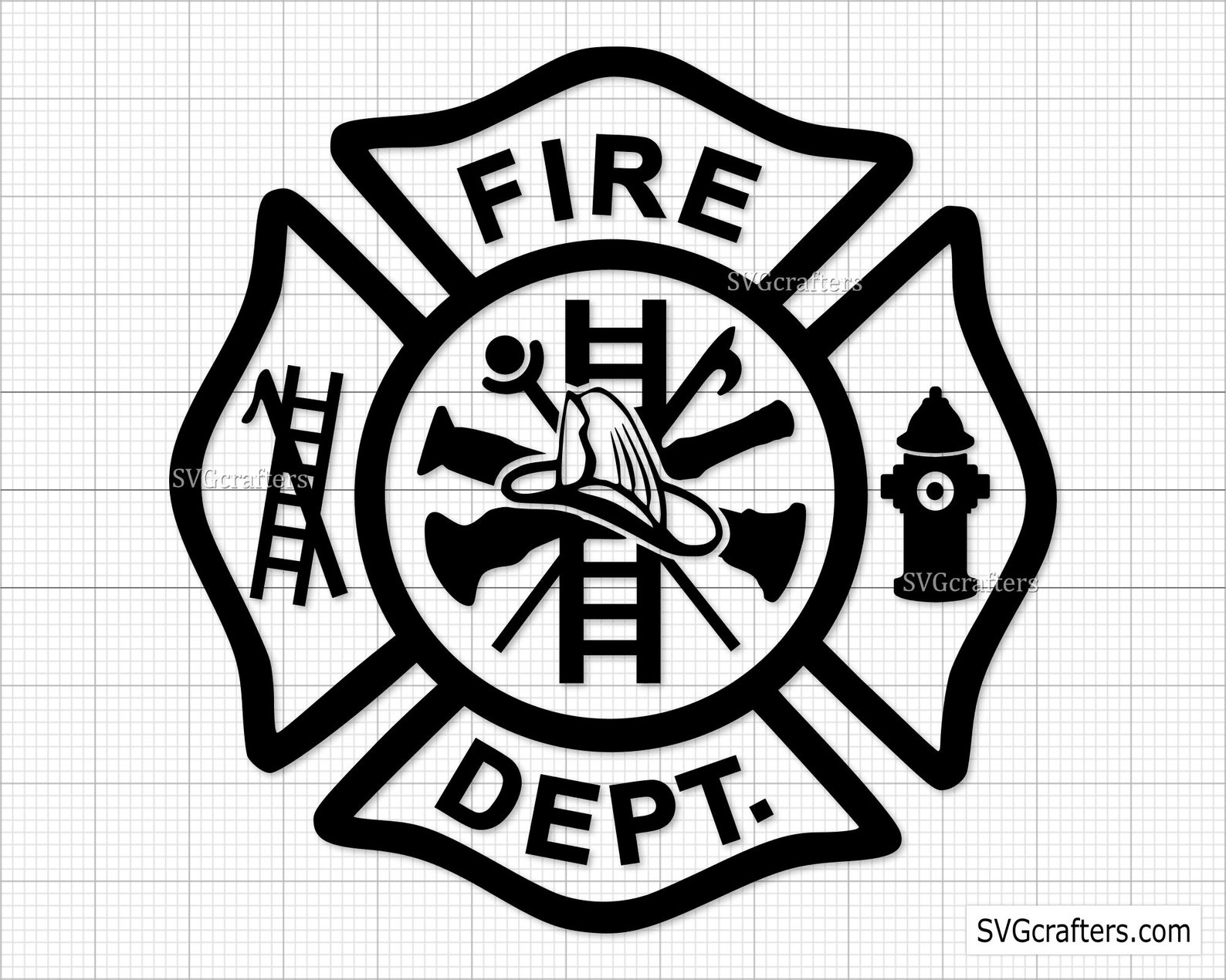 Bundle Firefighter Svg, Fireman Svg, Fire Dept Svg, Fire Department Svg ...