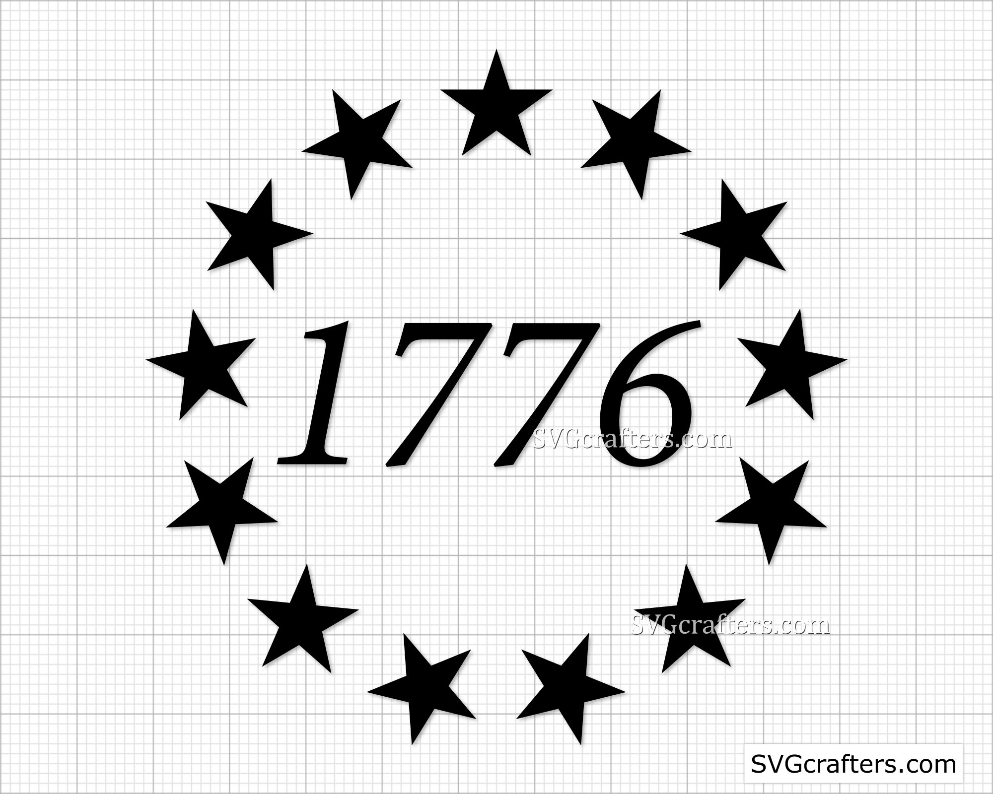 Betsy Ross Svg 1776 Svg American Flag SVG 4th July Svg - Etsy