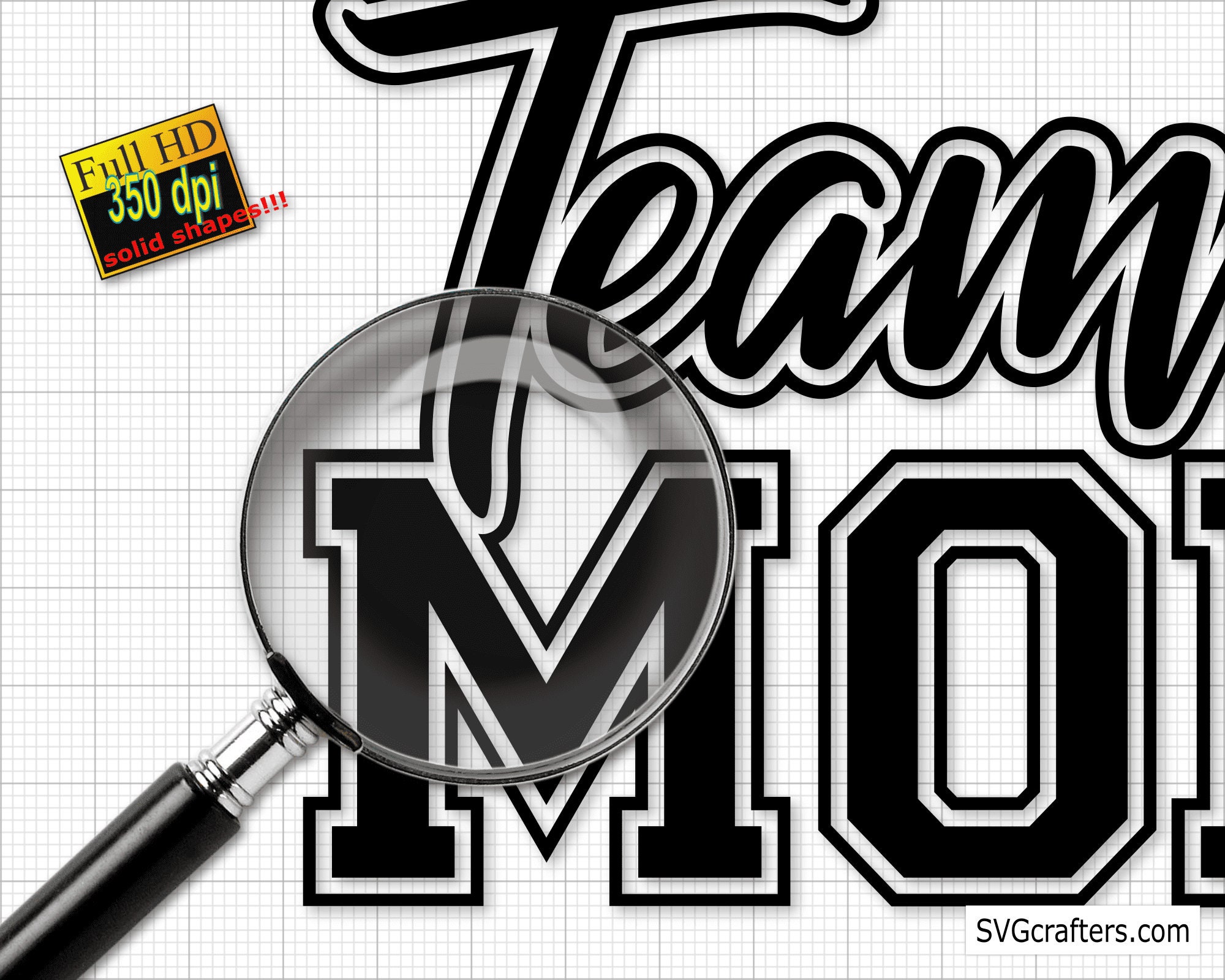 Team Mom Svg Cheer Mom Svg Football Mom Svg Game Day Svg Etsy