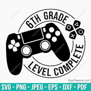 6e année Svg, sixième année, Svg rentrée, chemise 6e année, clipart 6e année, drôle école Svg, remise des diplômes, Svg 6e année