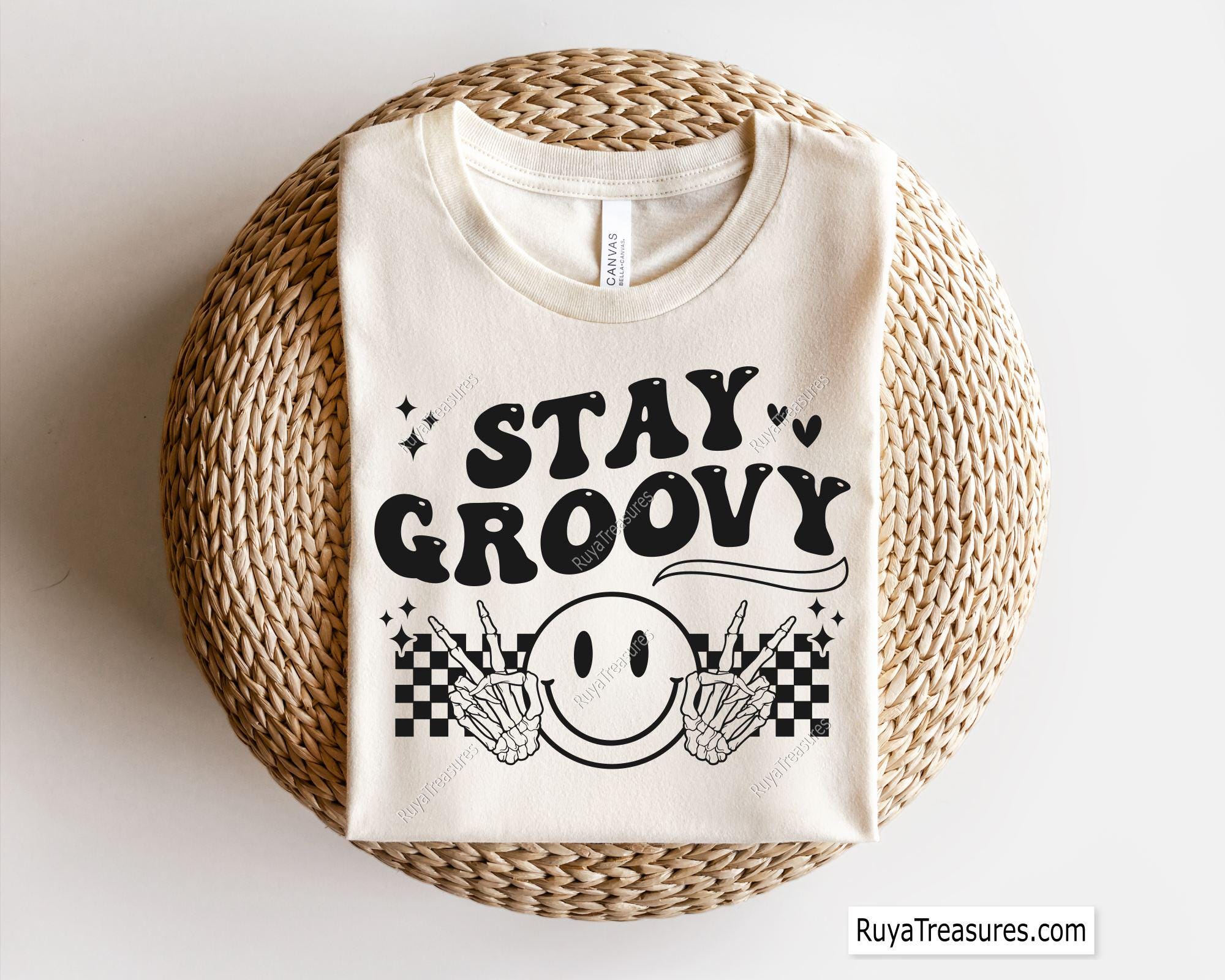 Groovy Svg Bundle, Boho Svg, Hippie Svg, Aesthetic Svg, Inspirational ...