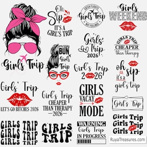 Girls Trip 2026 Svg