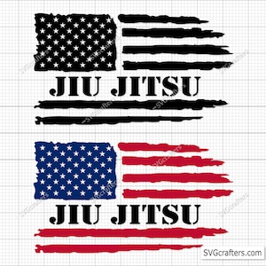 Jiu Jitsu USA Flag Svg Png, jiu jitsu svg, jiujitsu svg, martial arts svg, jiu jitsu cricut, jiu jitsu clipart, Cricut & Silhouette cut file