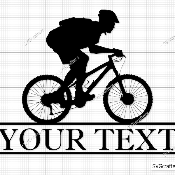 Mountain bike svg, Bicycle svg, Bike svg, Biker svg, Mtb svg, Mountain biker svg, Dirt bike svg, Sport svg - Printable, Cricut & Silhouette