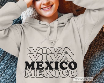 Viva Mexico Svg Png, Independencia De Mexico, Sombrero Svg, Mexican Hat Svg, Mexican Flag Svg, Latin Svg, Proud Latin Svg, Mexican Shirt Svg