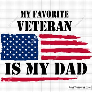 Mein Lieblingsveteran ist mein Vater geschnitten und geschnitten