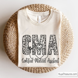 CMA Certified Medical Assistant Svg