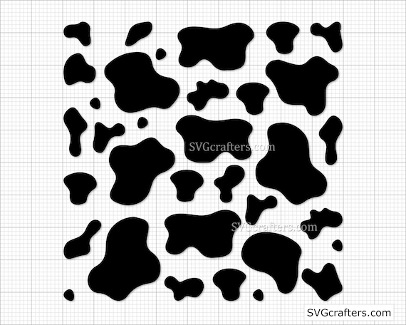 Cow Print Svg Cow Pattern Svg Cow Spot Svg Cow Svg Cow | Etsy UK