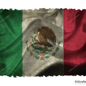 Grunge Mexican Flag Sublimation Design Png, Mexico Flag Png, Mexicana Clipart, Mexicana Flag Png - Clipart, Printable, Sublimation file