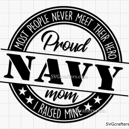 Proud Military Mom Svg Army Svg Navy Wife Svg Military Svg - Etsy