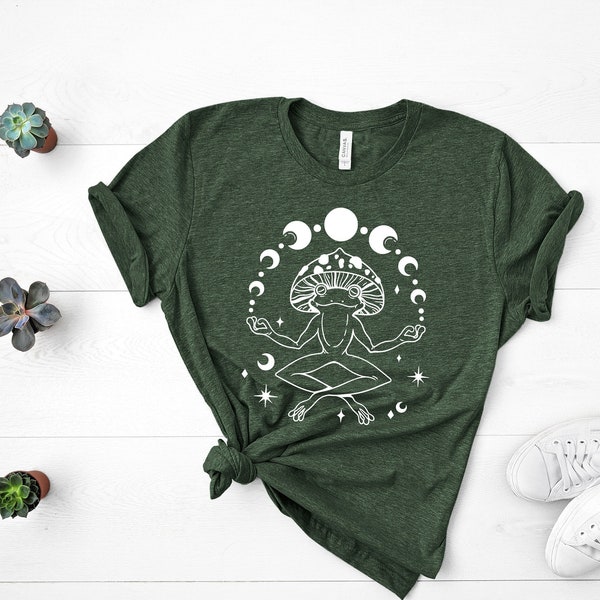 Frog and Mushroom Shirt Etsy