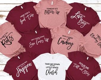 Custom Lyrics Shirt Etsy