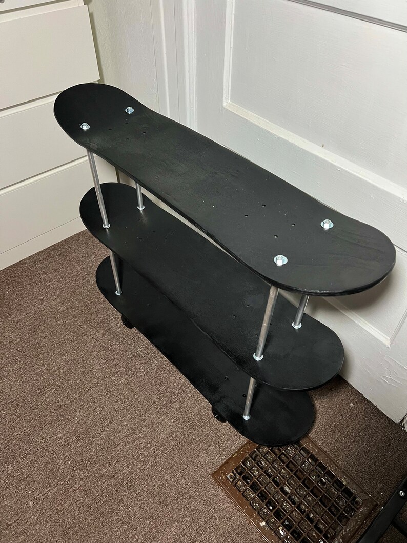 Skateboard Shelf Etsy