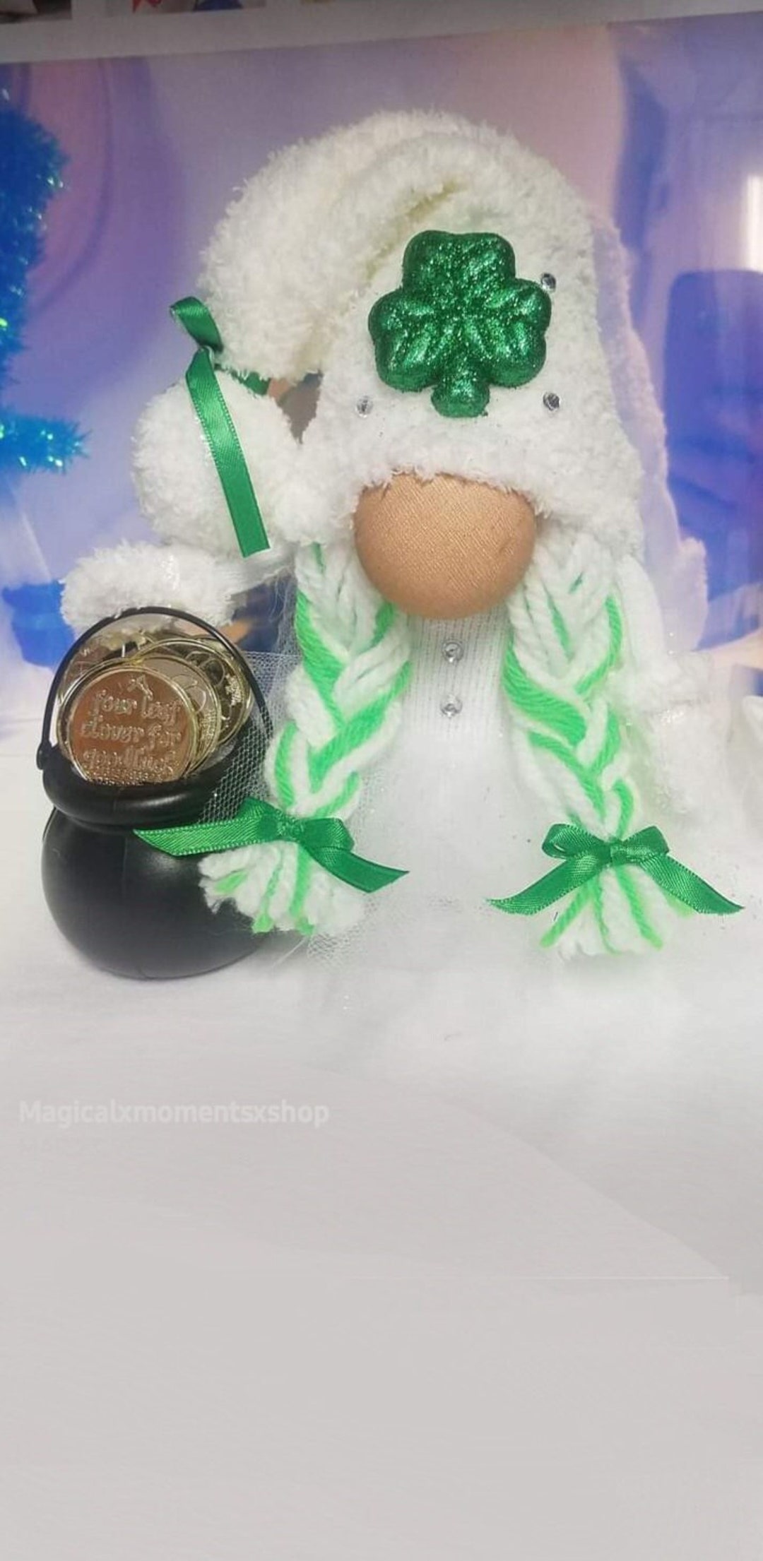 st patricks day plush leprechaun