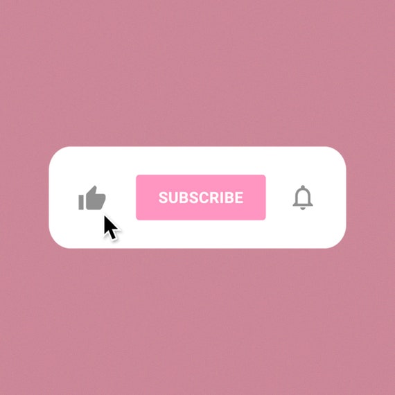 Pink Intro With Subscribe Button [TEMPLATE] 