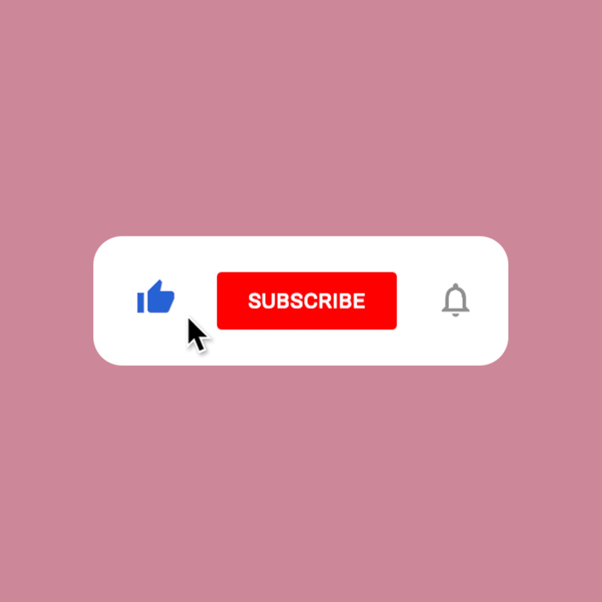 Animated YouTube Subscribe Button Template