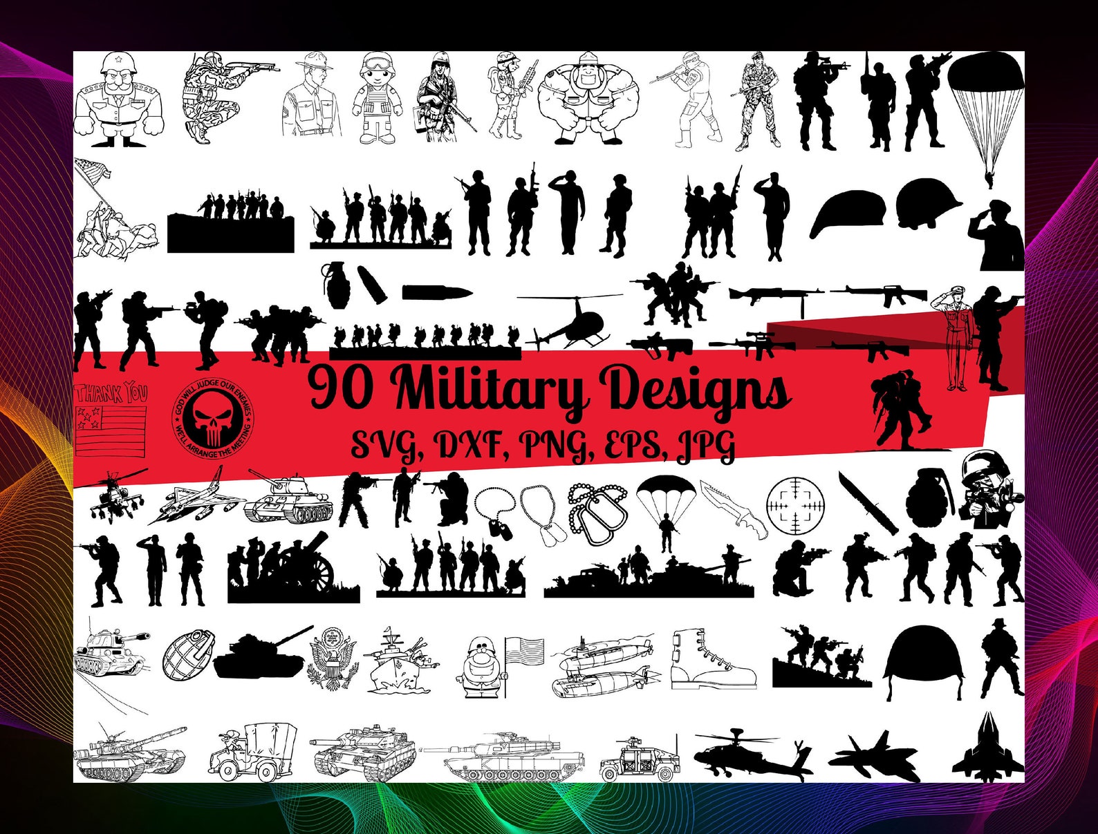 Download 500 files Military svg bundle Military bundle digital SVG ...