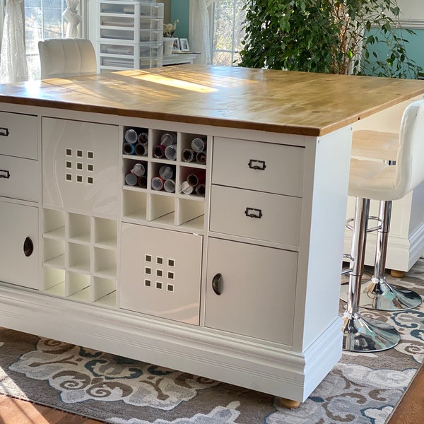 Ultimate Craft Desk with Central Delivery