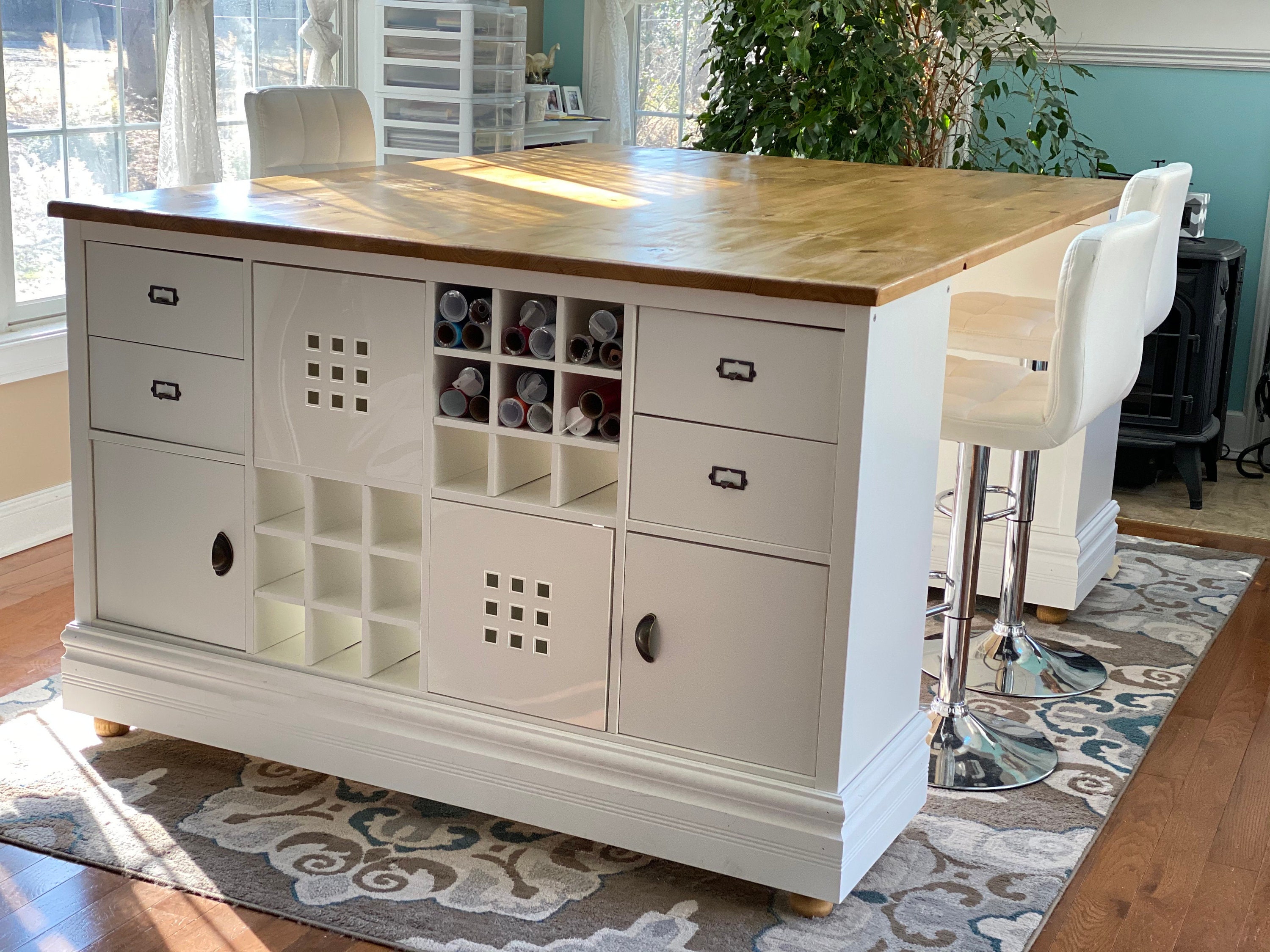 Ultimate Craft Desk With Central Delivery 