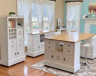 Ultimate Craft Desk Slim with Central Delivery