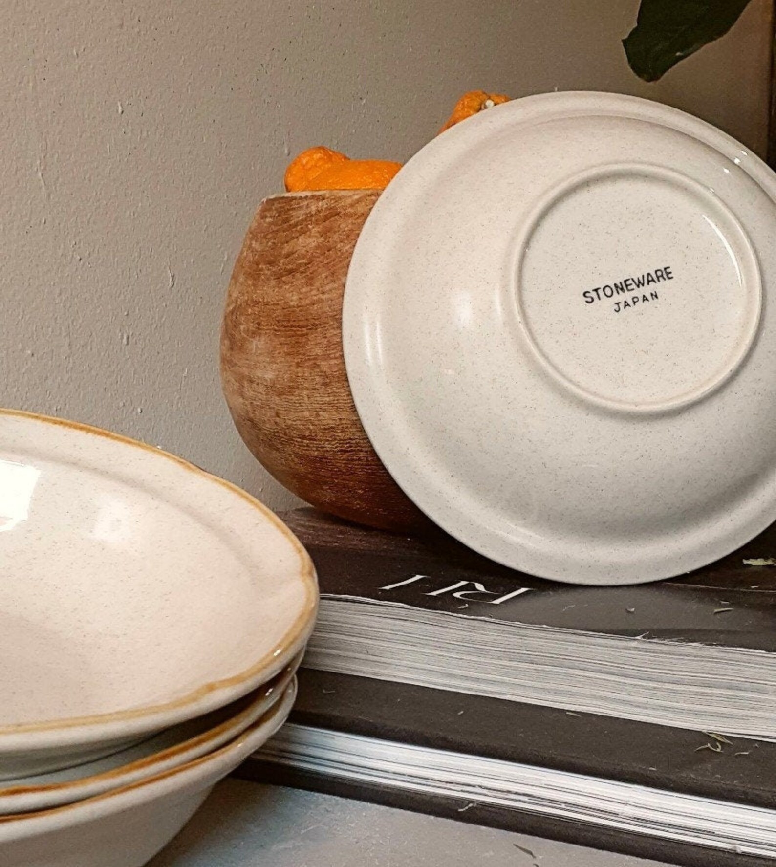 Vintage Stoneware Japan bowls Set of 9 Etsy