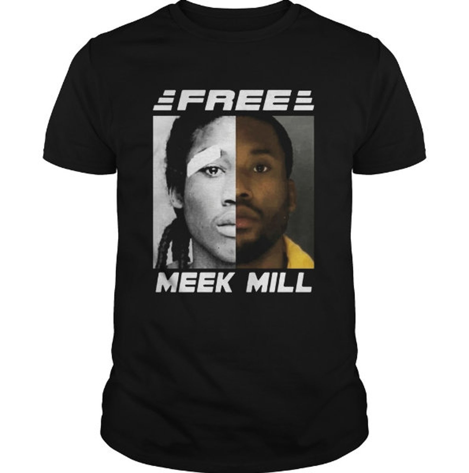 Free Meek Mill Face T-Shirt Free Meek T-Shirt 90s Tees | Etsy