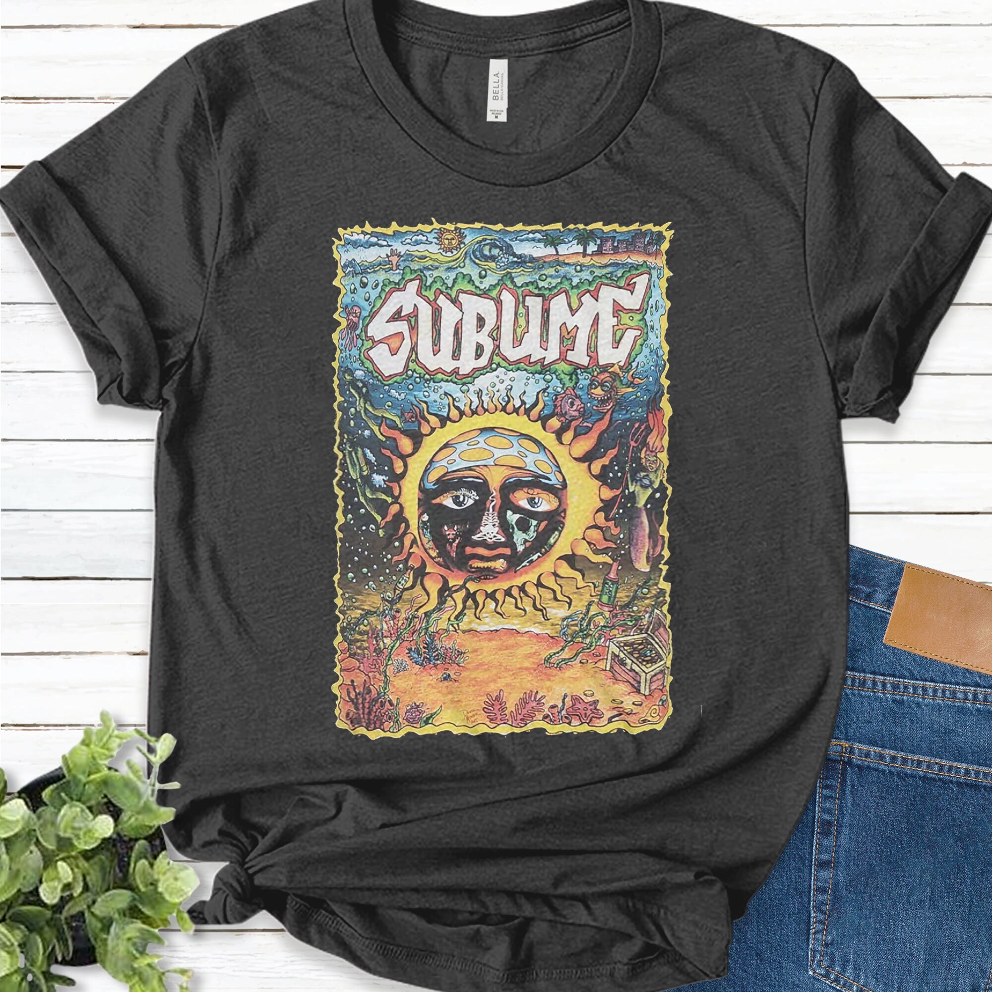 Sublime Band Tee Rock and Roll sublime WOMEN Vintage Band Etsy
