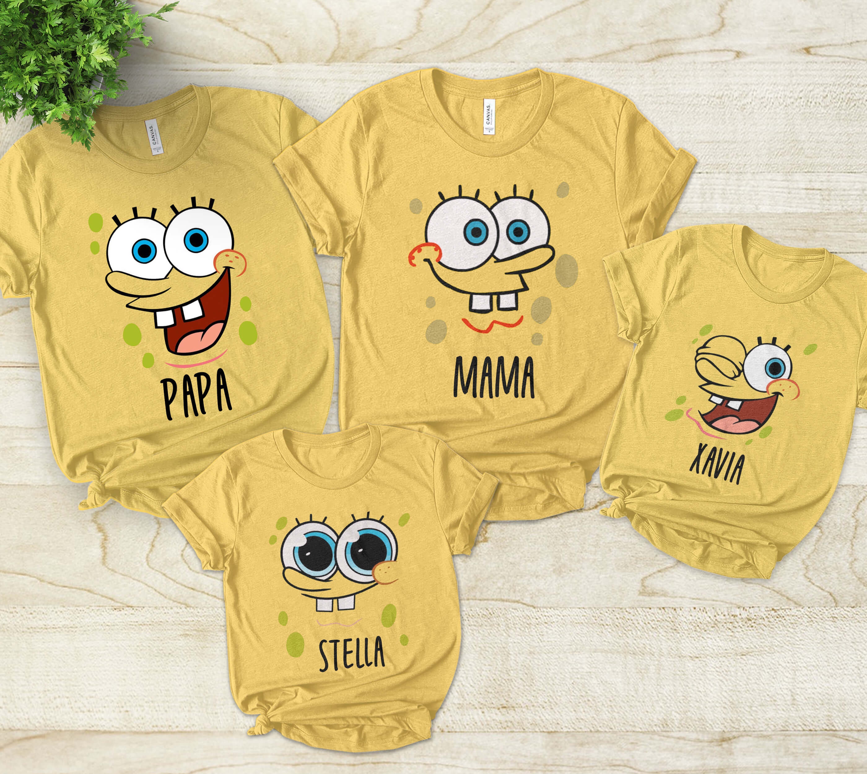 Spongebob Family Shirts Spongebob Birthday Shirts Etsy