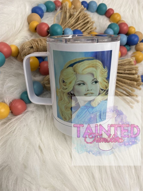Dolly Parton Inspired Coffee Mug/12oz/sublimated/no Epoxy/no Etsy