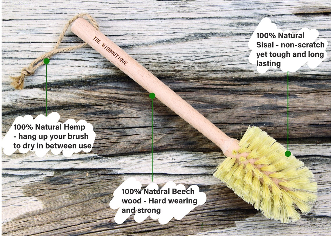 Eco Friendly Bottle Brush/Washing up Brush Long Handle Etsy