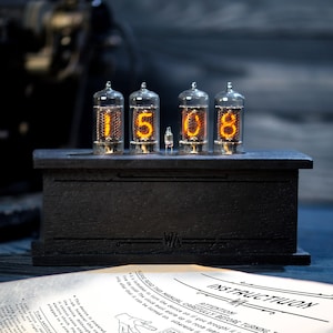 ジャンク ニキシー管時計 日本製Z573M 本体のみ Z573m nixie clock - Etsy 日本