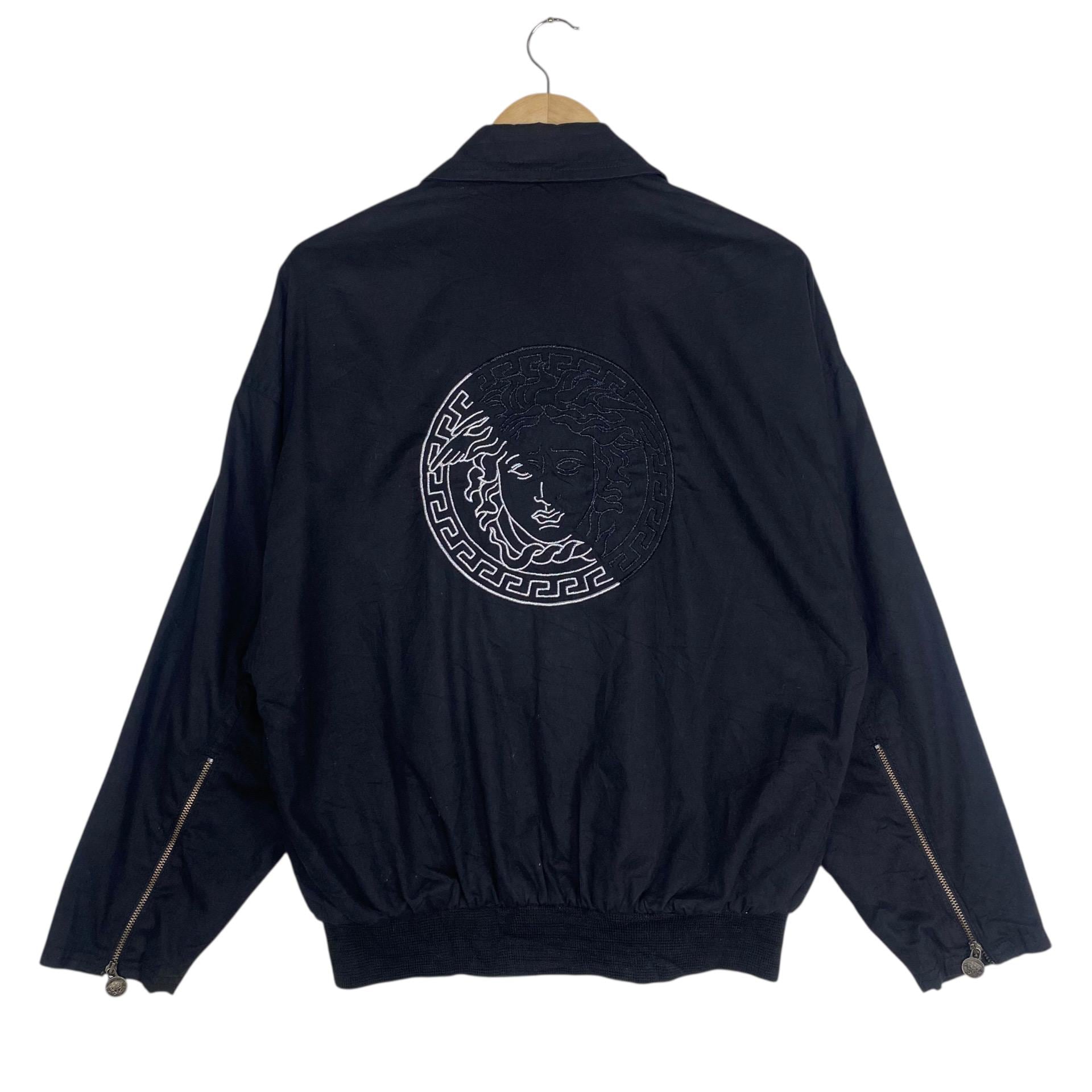 Versace Logo Jacket - Etsy