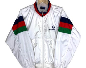 Vintage Sergio Tacchini Tracksuit, 90s Nylon Windbreaker Set