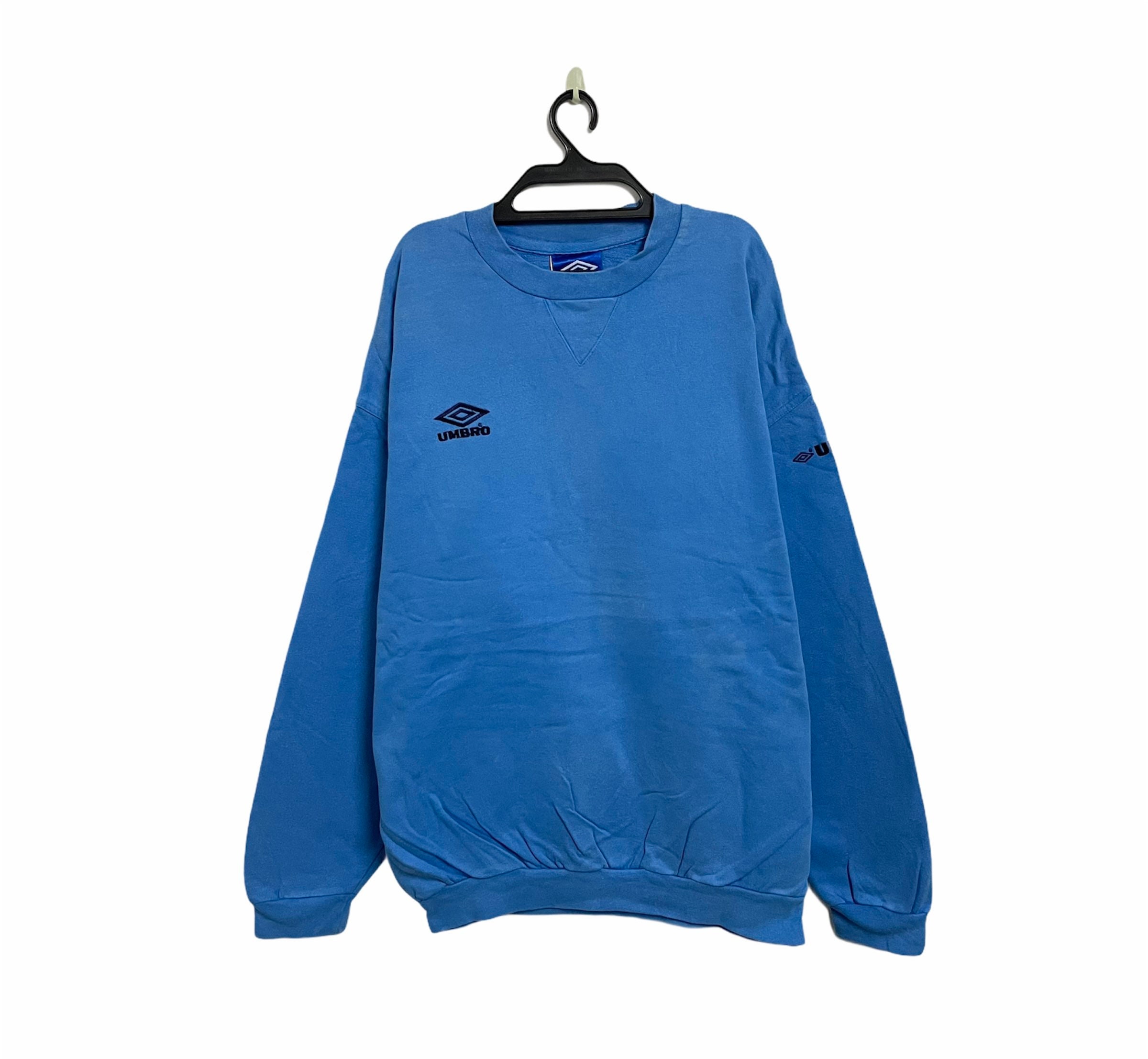 blue umbro sweatshirt