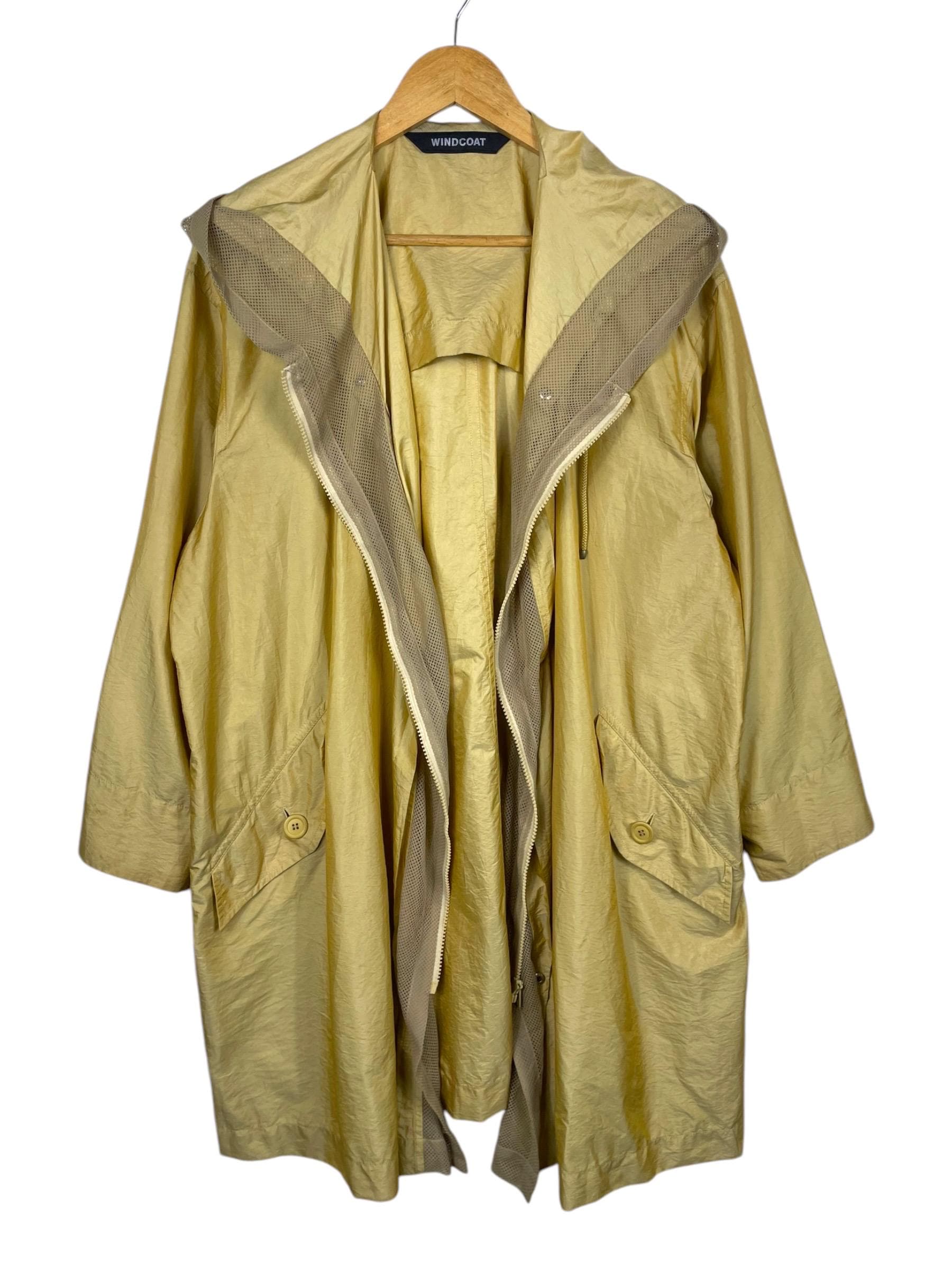 Pick!! 80s Issey Miyake Windcoat Light Parka Trench Jacket Pick!! 80s Issey Miyake Windcoat Light Parka Trench Jacket