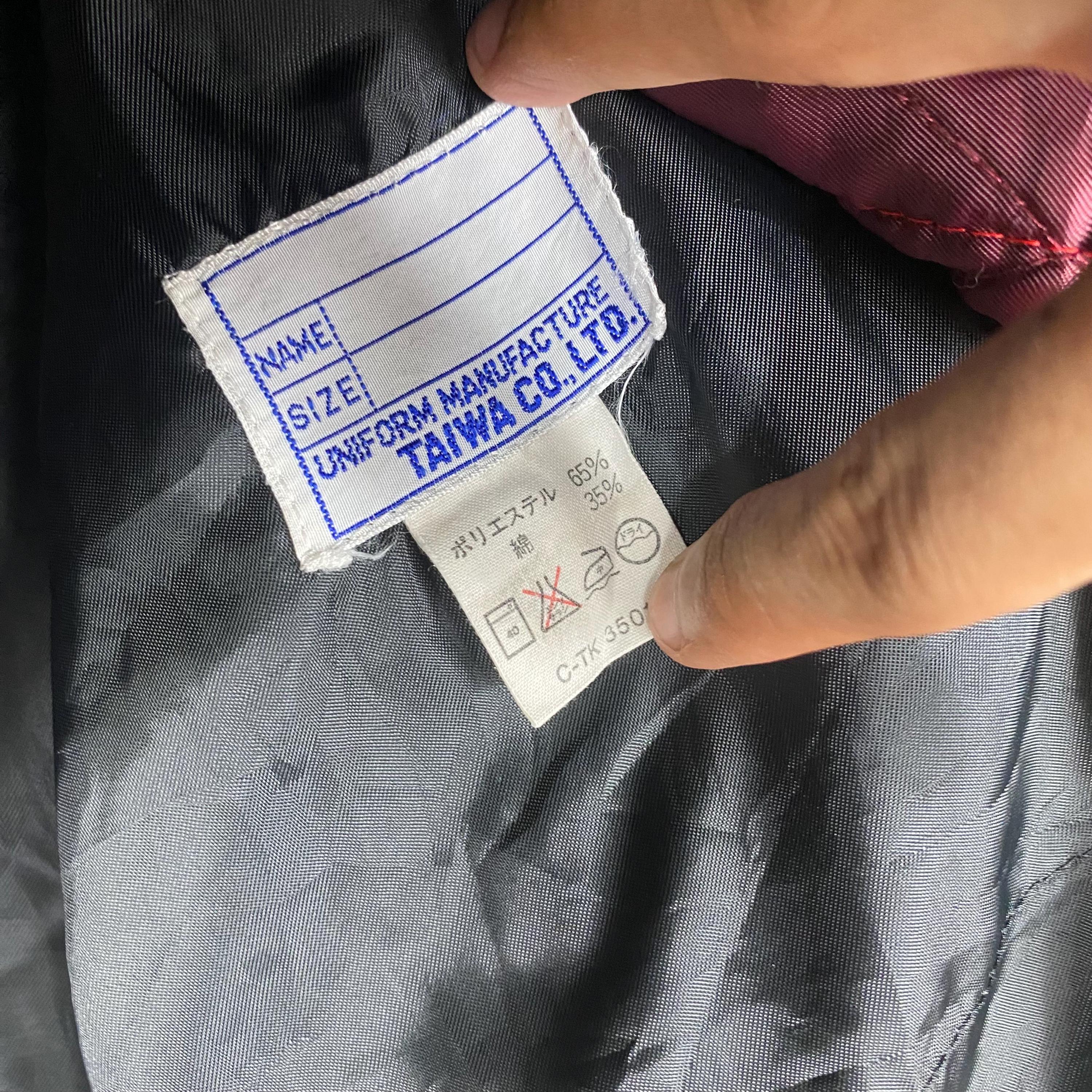 Pick!! 80s Coca Cola Worker Jacket Big Logo Dark Green Vintage