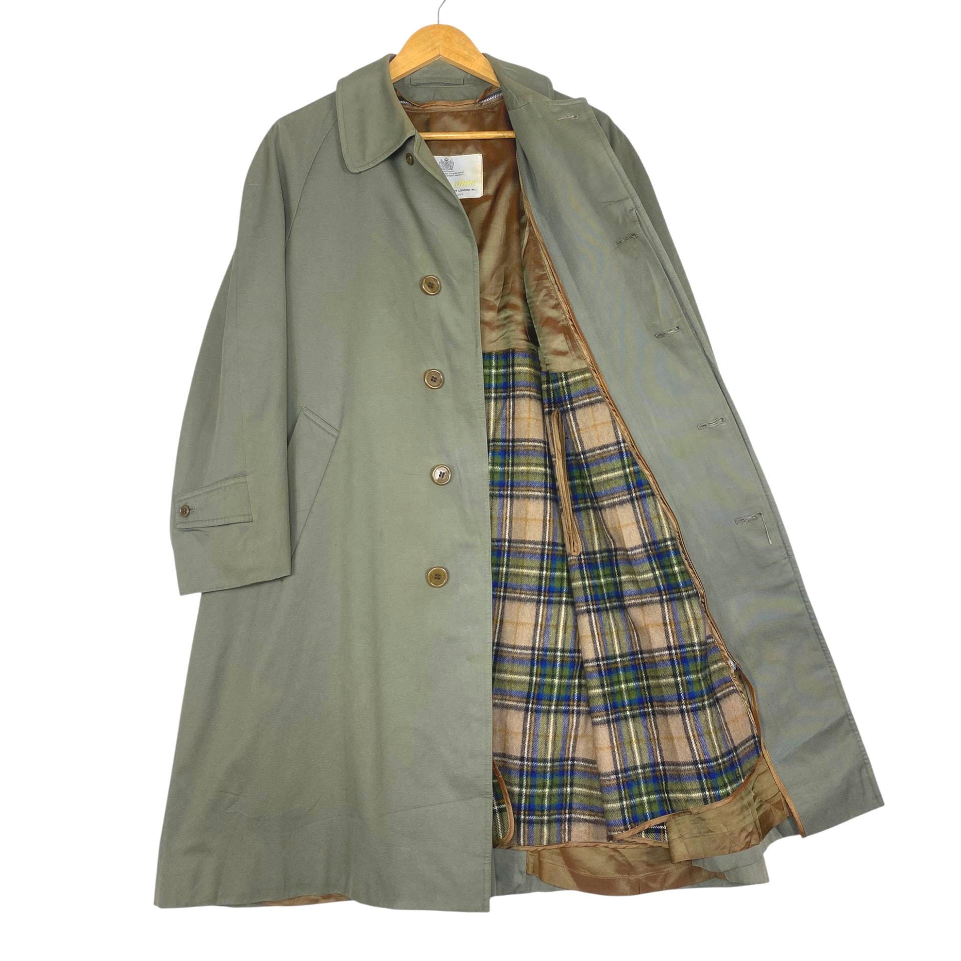 Vintage Aquascutum Trench Coat - Etsy