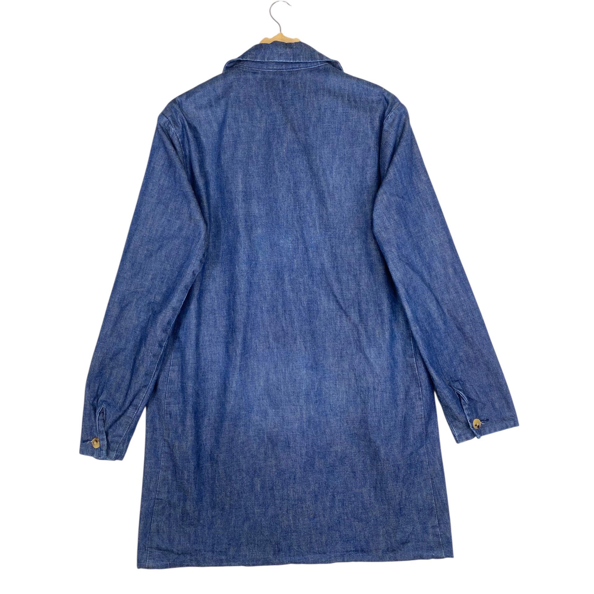 EEL Easy Earl Life Sakura Coat Denim Long Jacket Size Medium - Etsy