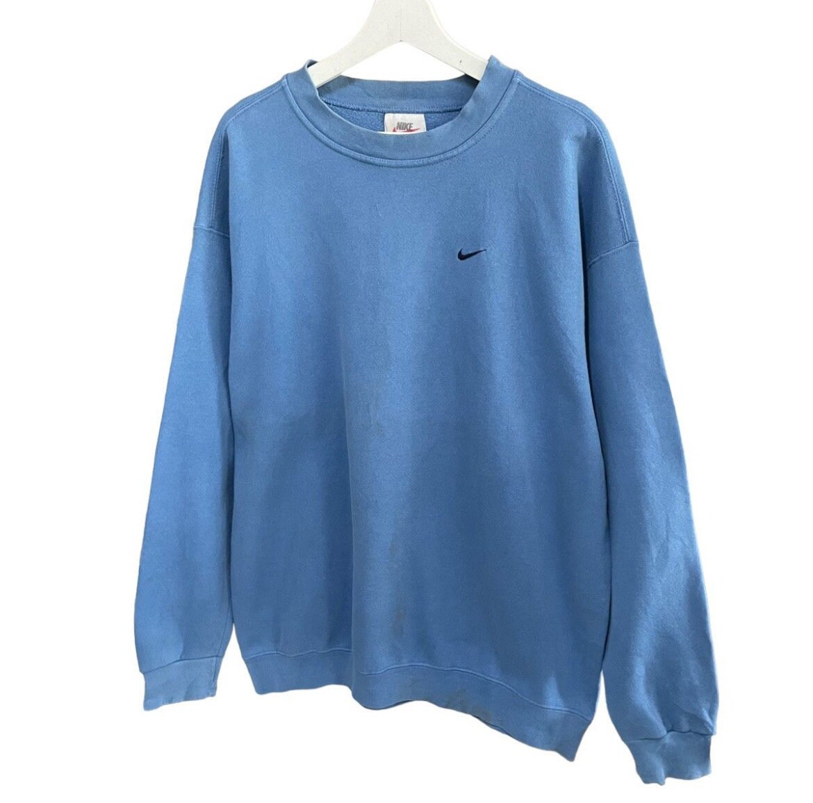 Pick Vintage 90 Nike Baby Blue Sweatshirt Jumper Pullover Crewneck Sportwear Nike Sweater Embroidered Logo Size Large Fit Xlarge Etsy
