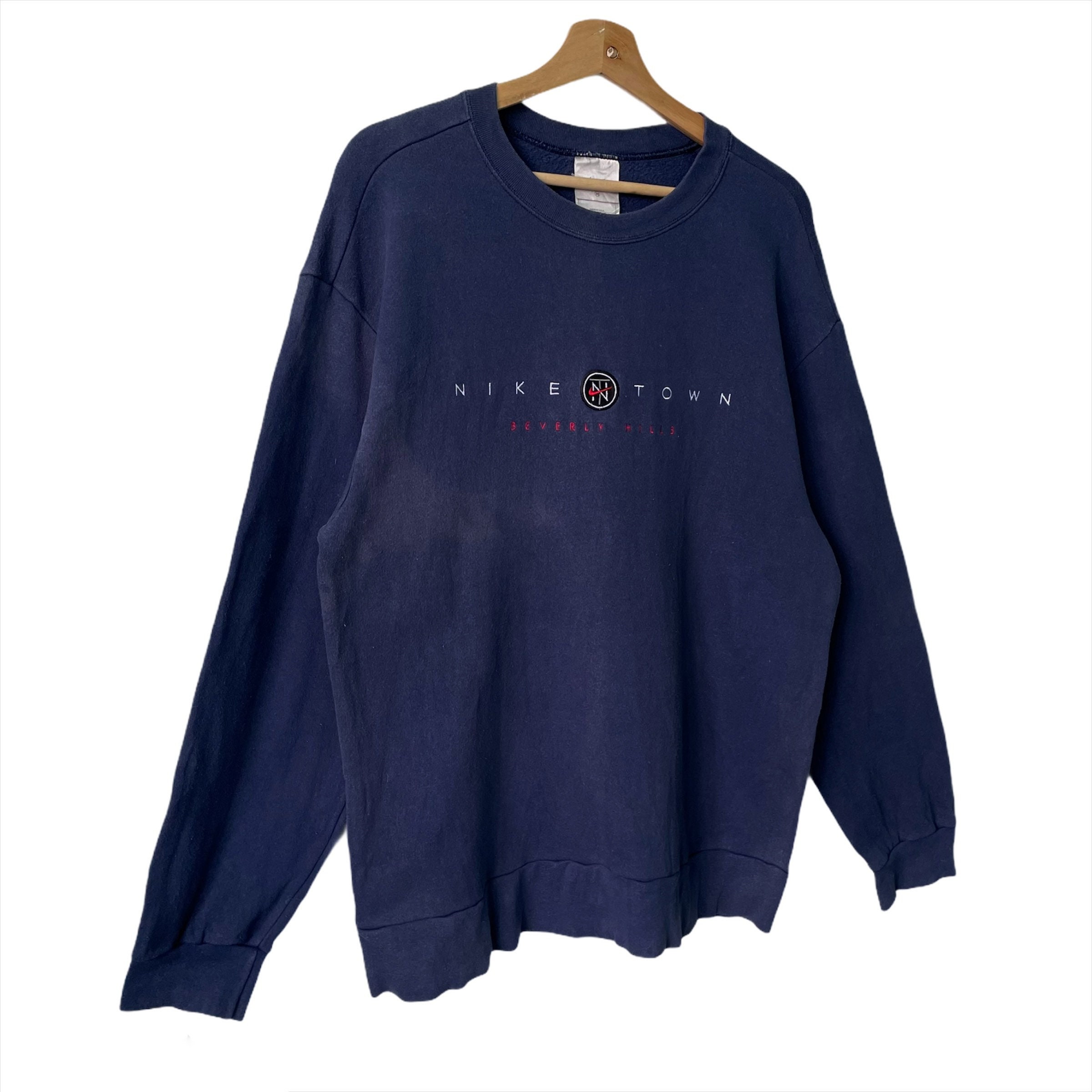 Vintage 90s NWT Deadstock Nike Crewneck Sweatshirt Grey
