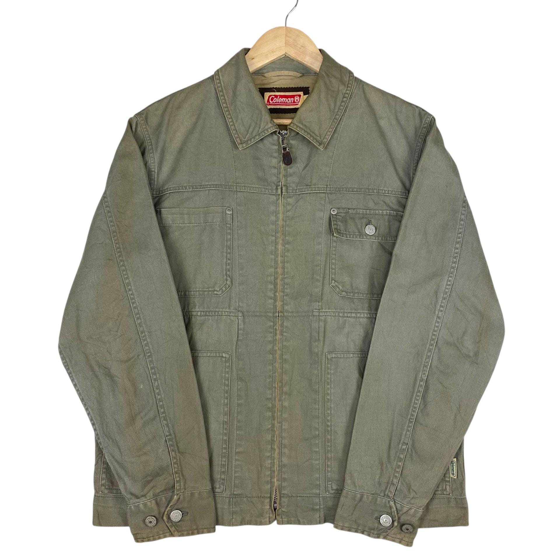 Vintage carhartt detroit jacket green large - Etsy 日本