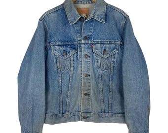 Pick!! Vintage 60s Levis Type 3 Denim Trucker Jacket, USA Made