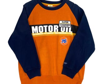 Choisissez !! Y2K 76 lubrifiants Racing Sweater Sweat-shirt Taille Japonaise XL