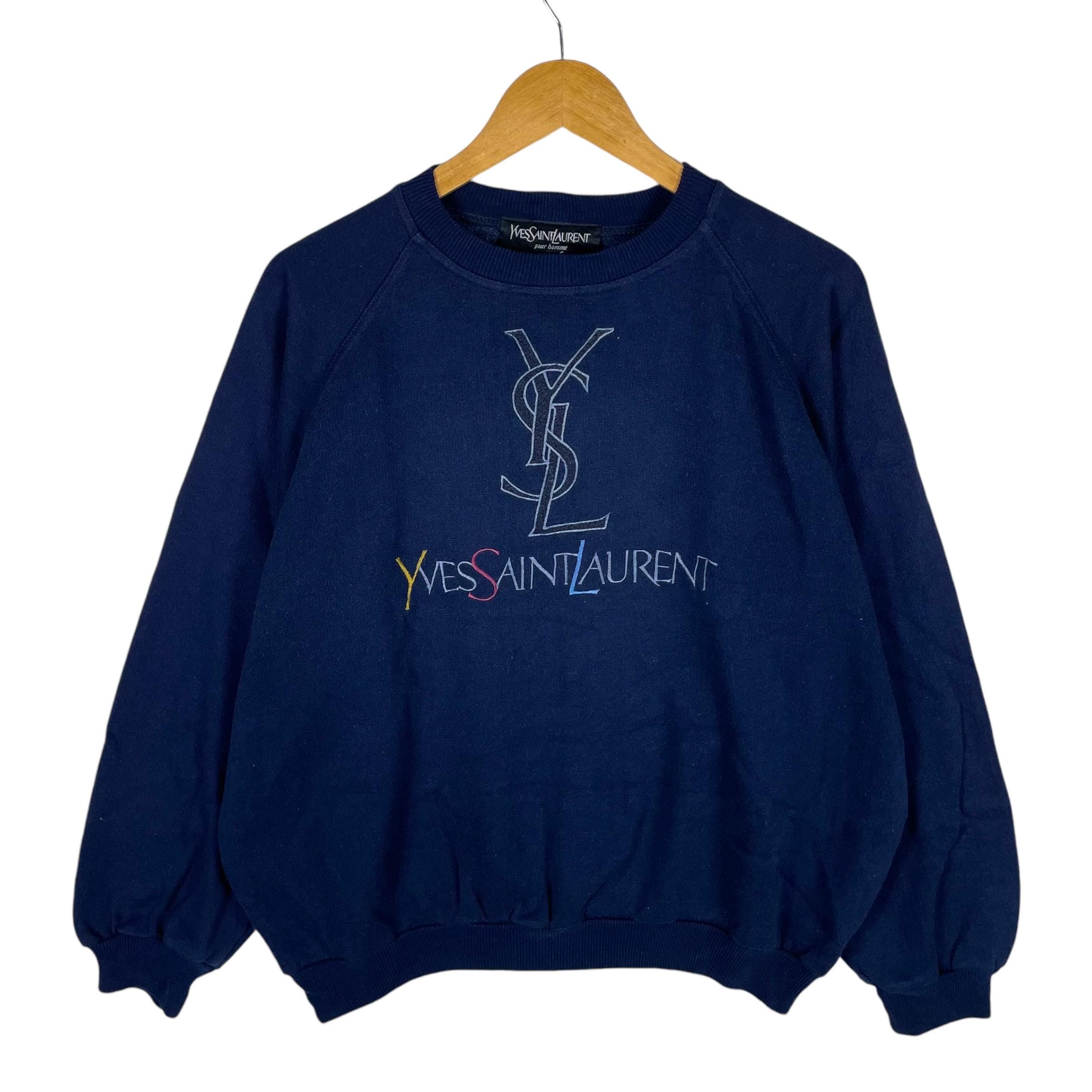Saint laurent crewneck sweatshirt sale